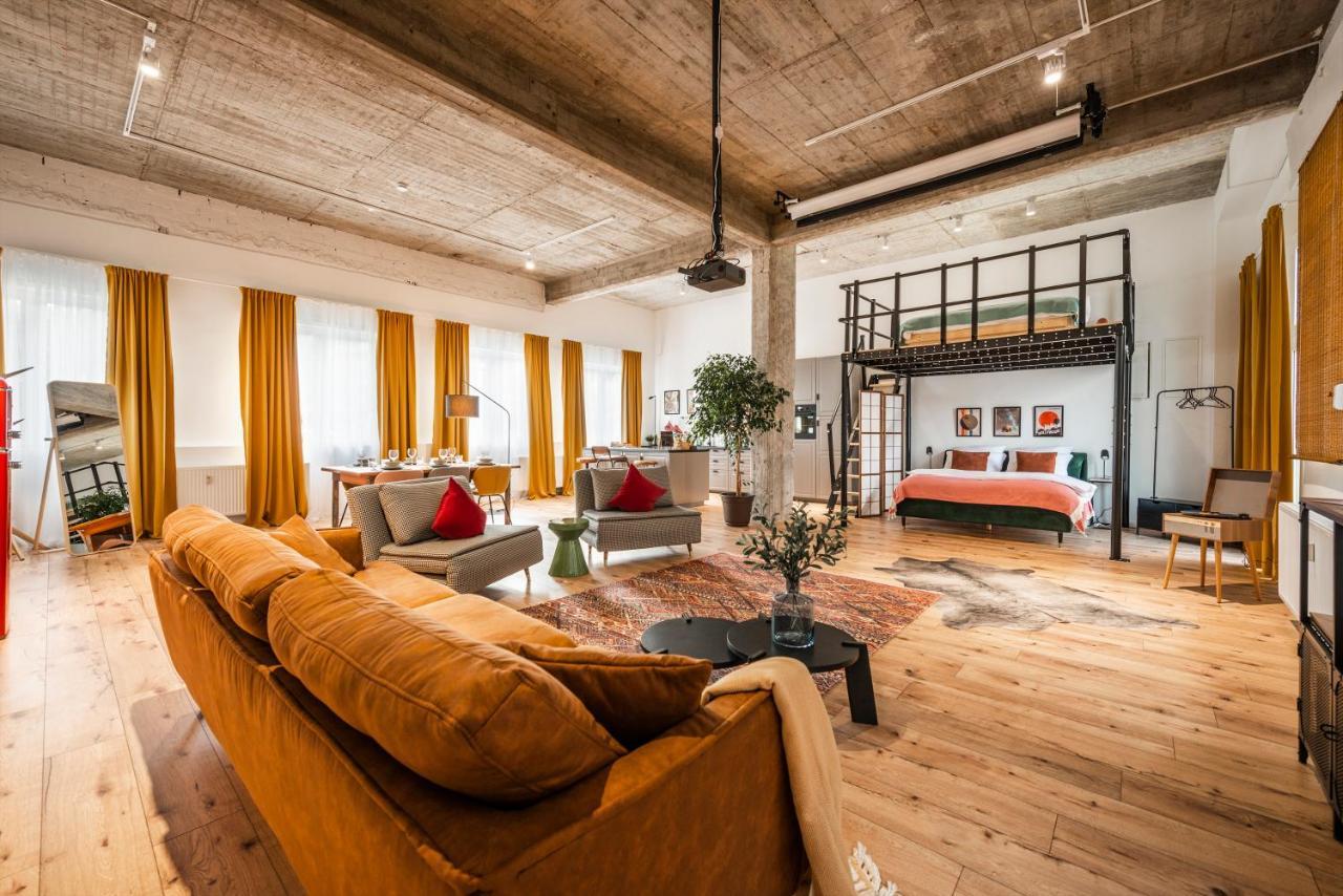 Klassen Stay - Exklusives Loft - Xxl Leinwand - 4 Km Messe, 1,5 Km Hbf 埃森 外观 照片